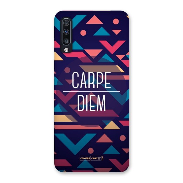 Carpe Diem Back Case for Galaxy A70