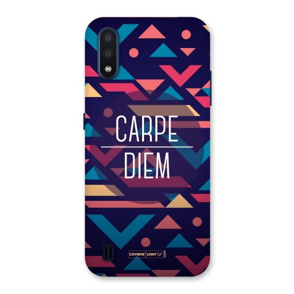 Carpe Diem Back Case for Galaxy M01