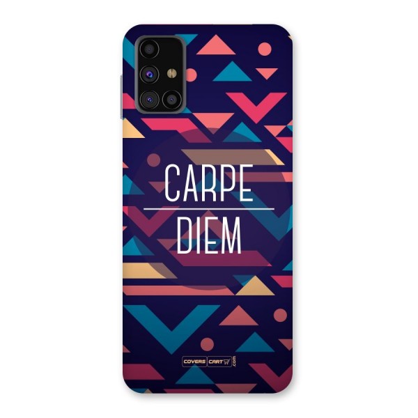 Carpe Diem Back Case for Galaxy M31s