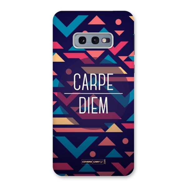 Carpe Diem Back Case for Galaxy S10e