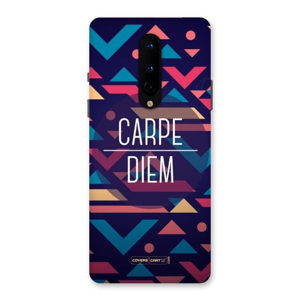 Carpe Diem Back Case for OnePlus 8