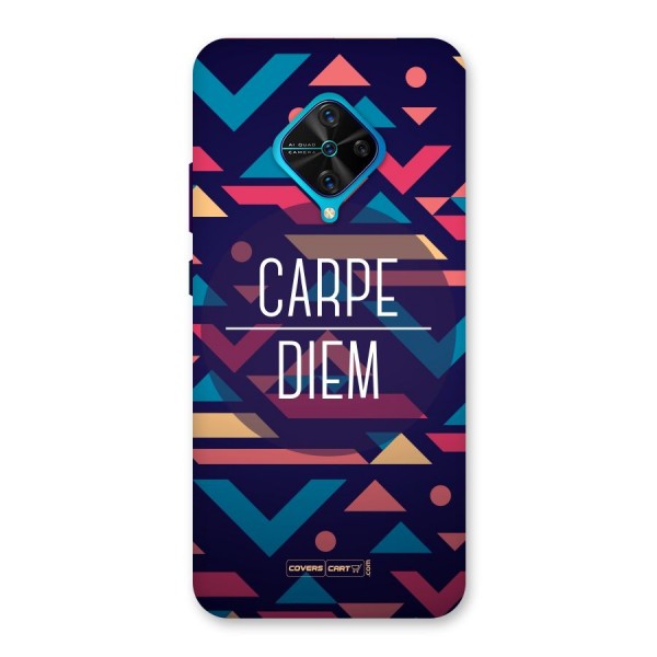 Carpe Diem Back Case for Vivo S1 Pro