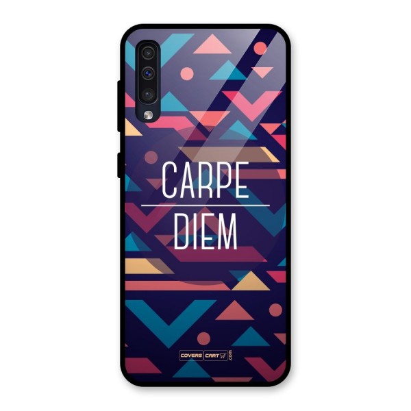 Carpe Diem Glass Back Case for Galaxy A50s