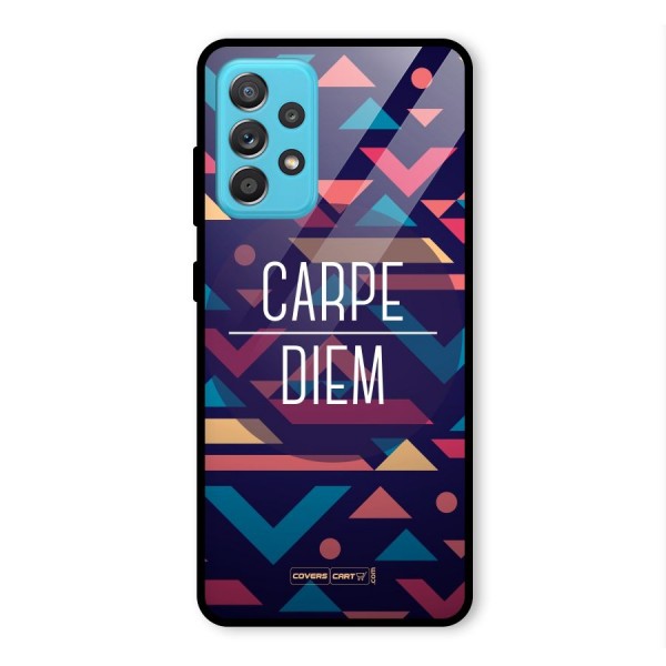 Carpe Diem Glass Back Case for Galaxy A52s 5G