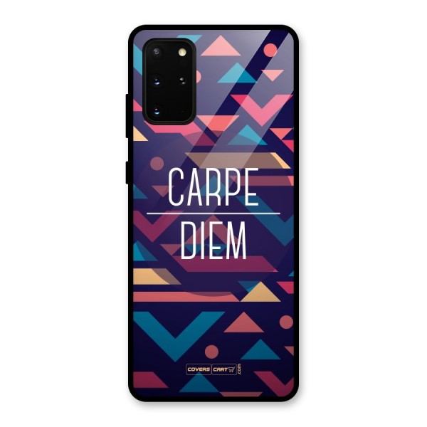 Carpe Diem Glass Back Case for Galaxy S20 Plus