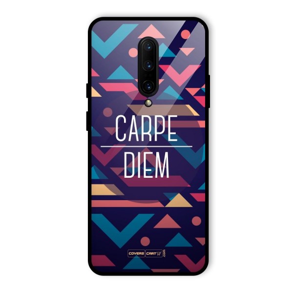 Carpe Diem Glass Back Case for OnePlus 7 Pro