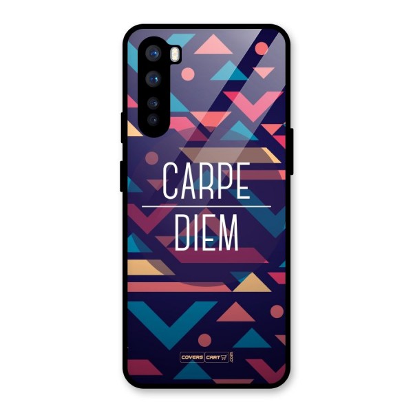 Carpe Diem Glass Back Case for OnePlus Nord