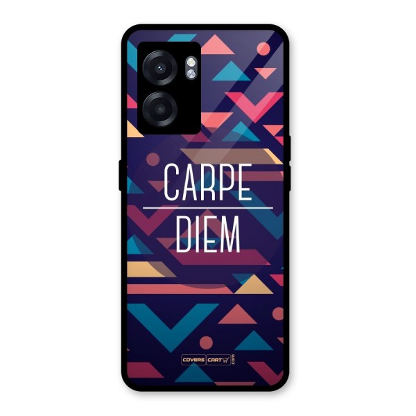 Carpe Diem Glass Back Case for Oppo K10 (5G)