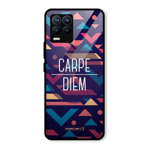 Carpe Diem Glass Back Case for Realme 8 Pro