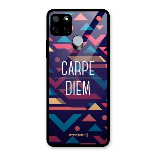 Carpe Diem Glass Back Case for Realme C12