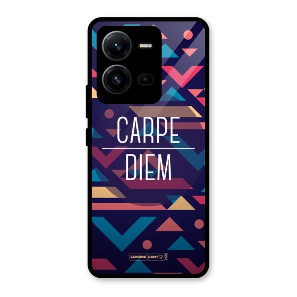 Carpe Diem Glass Back Case for Vivo V25