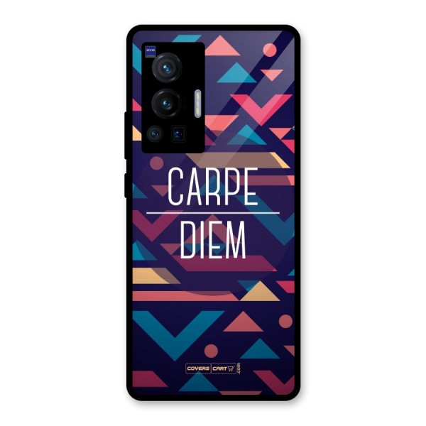 Carpe Diem Glass Back Case for Vivo X70 Pro