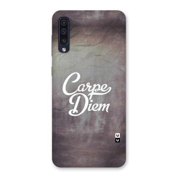 Carpe Diem Rugged Back Case for Galaxy A50