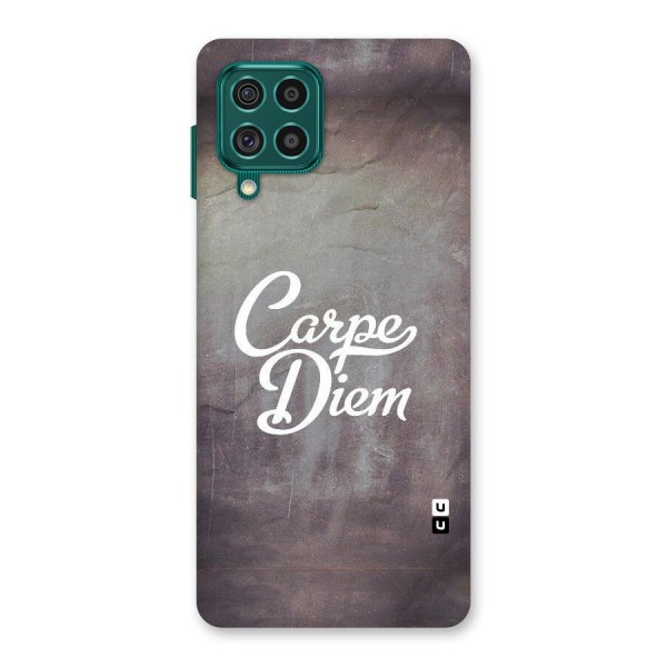 Carpe Diem Rugged Back Case for Galaxy F62