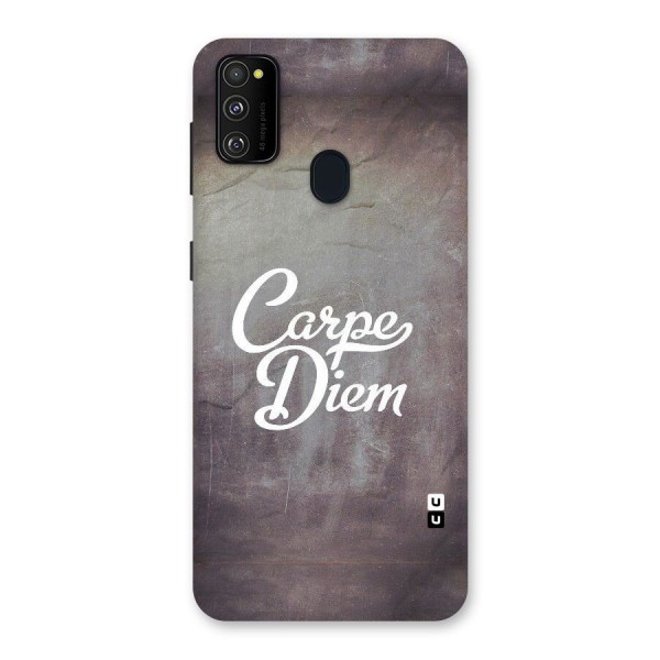 Carpe Diem Rugged Back Case for Galaxy M21