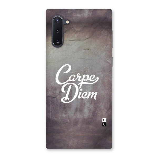 Carpe Diem Rugged Back Case for Galaxy Note 10