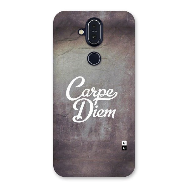 Carpe Diem Rugged Back Case for Nokia 8.1