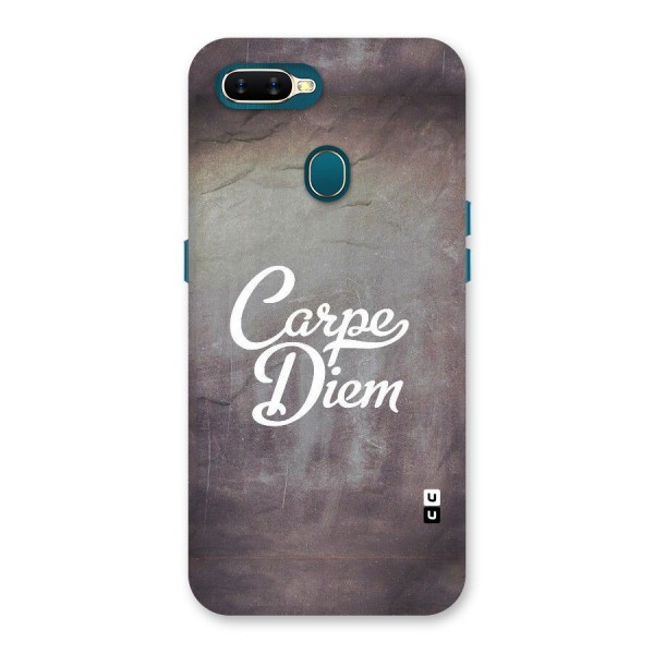 Carpe Diem Rugged Back Case for Oppo A12