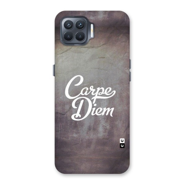 Carpe Diem Rugged Back Case for Oppo F17 Pro