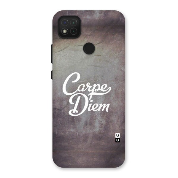 Carpe Diem Rugged Back Case for Redmi 9C