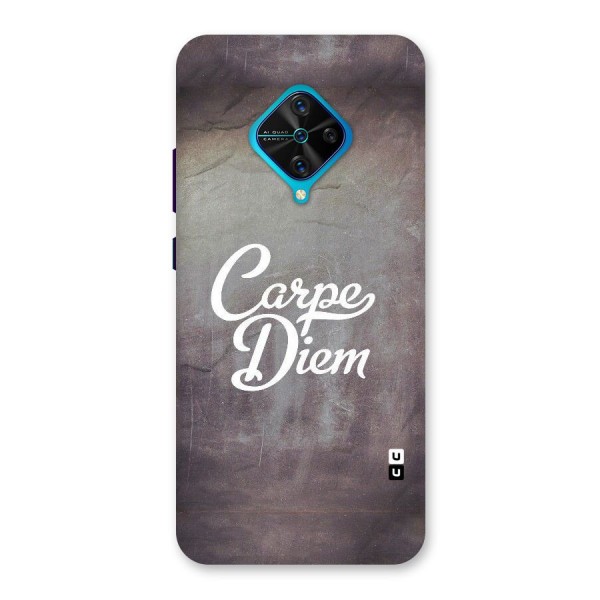 Carpe Diem Rugged Back Case for Vivo S1 Pro