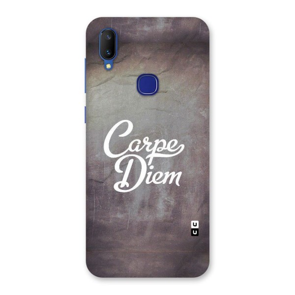 Carpe Diem Rugged Back Case for Vivo V11