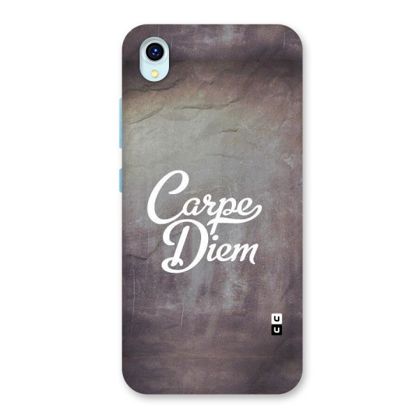 Carpe Diem Rugged Back Case for Vivo Y1s