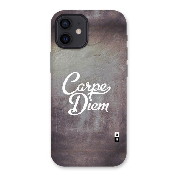 Carpe Diem Rugged Back Case for iPhone 12