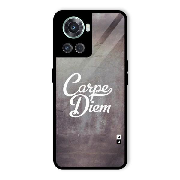 Carpe Diem Rugged Glass Back Case for OnePlus 10R