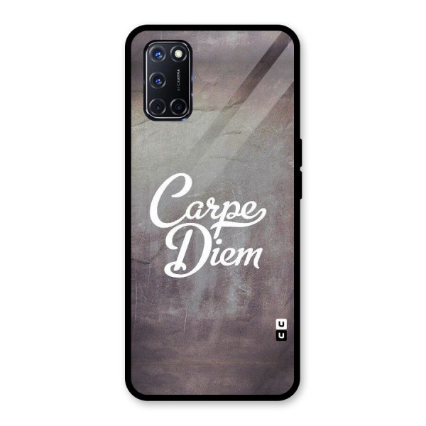 Carpe Diem Rugged Glass Back Case for Oppo A52