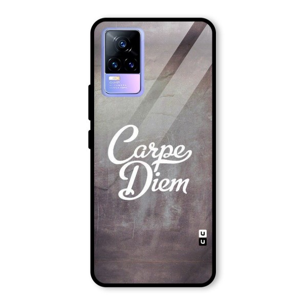 Carpe Diem Rugged Glass Back Case for Vivo Y73