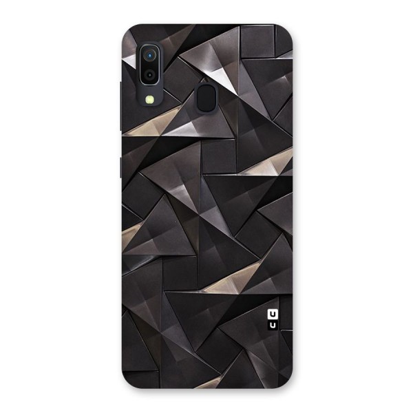 Carved Triangles Back Case for Galaxy A20