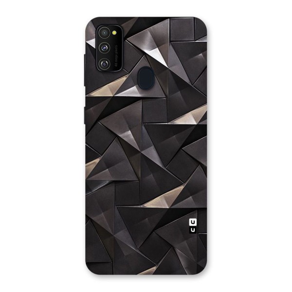 Carved Triangles Back Case for Galaxy M21