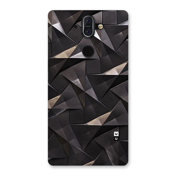 Carved Triangles Back Case for Nokia 8 Sirocco