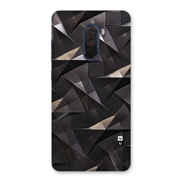 Carved Triangles Back Case for Poco F1