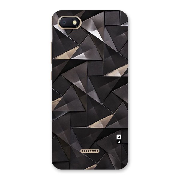 Carved Triangles Back Case for Redmi 6A