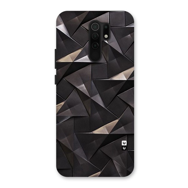 Carved Triangles Back Case for Redmi 9 Prime