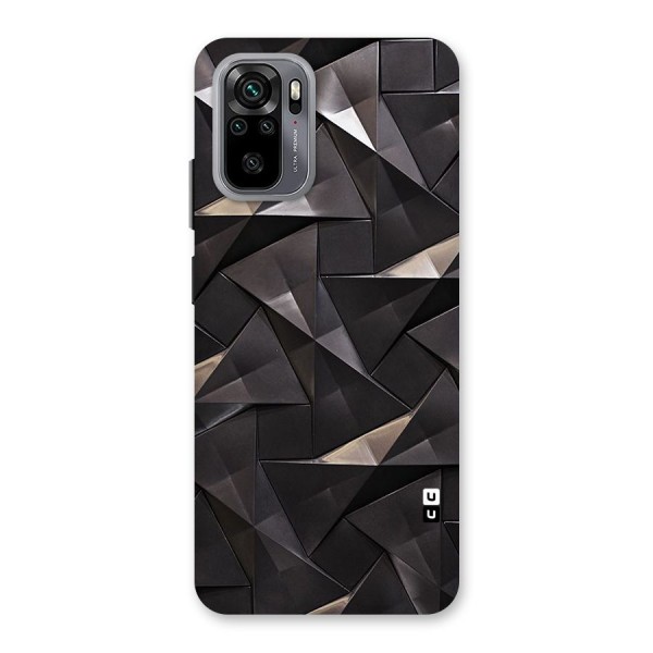 Carved Triangles Back Case for Redmi Note 10