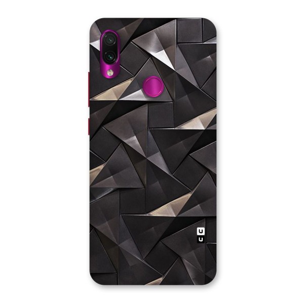 Carved Triangles Back Case for Redmi Note 7 Pro