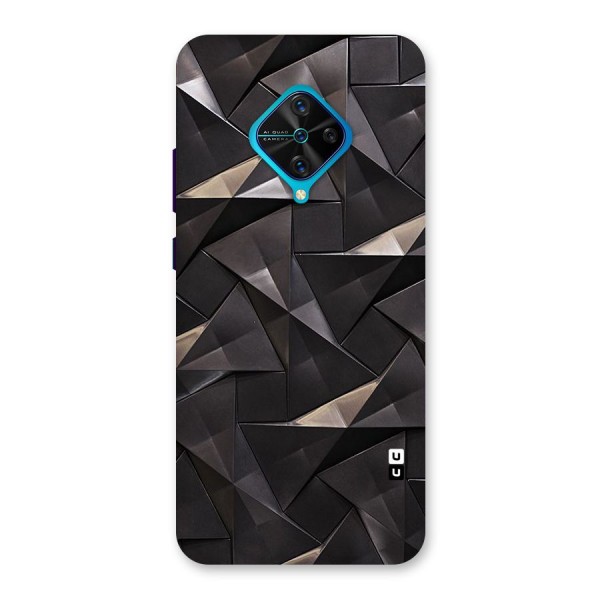 Carved Triangles Back Case for Vivo S1 Pro