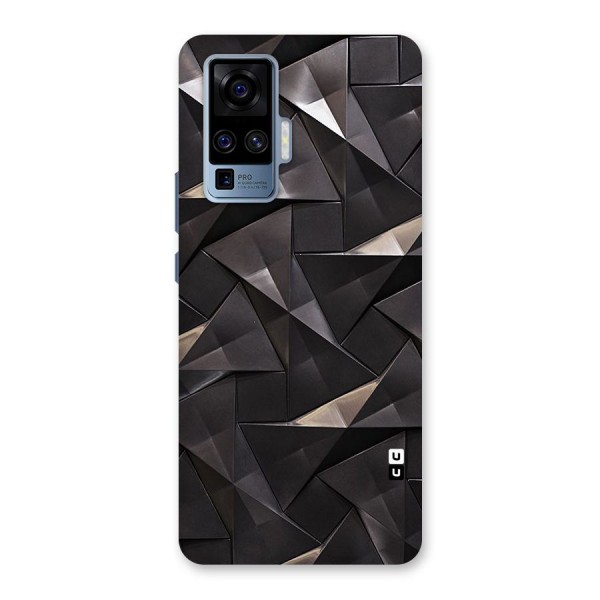 Carved Triangles Back Case for Vivo X50 Pro