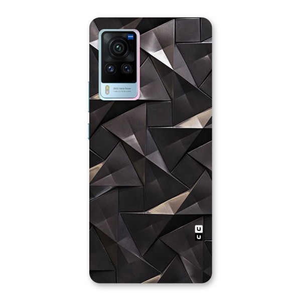 Carved Triangles Back Case for Vivo X60 Pro