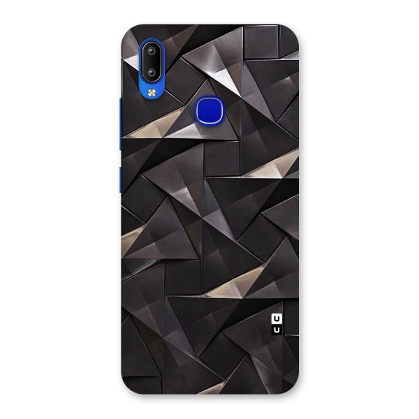 Carved Triangles Back Case for Vivo Y91