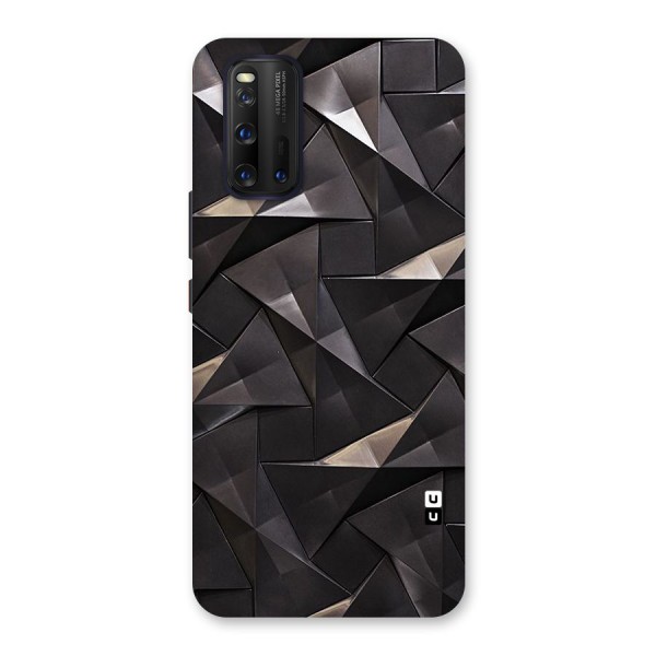 Carved Triangles Back Case for Vivo iQOO 3