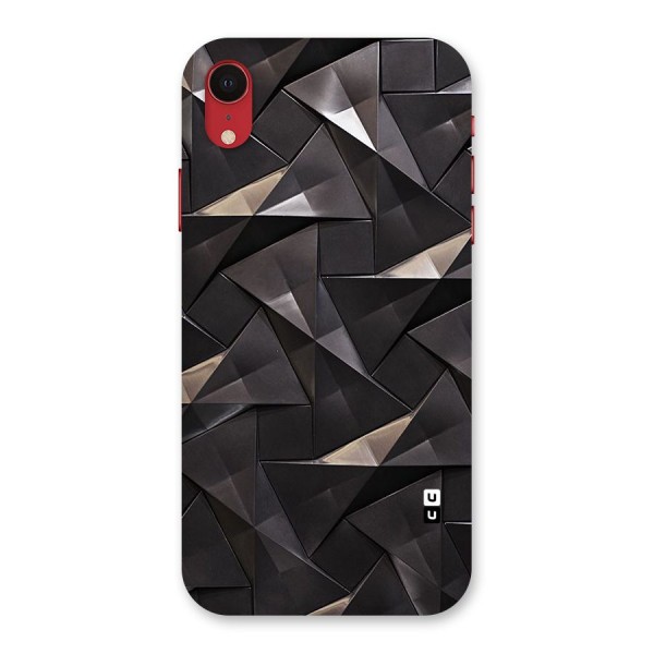 Carved Triangles Back Case for iPhone XR