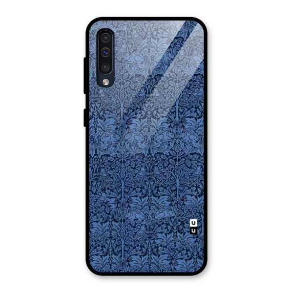 Carving Design Glass Back Case for Galaxy A50s