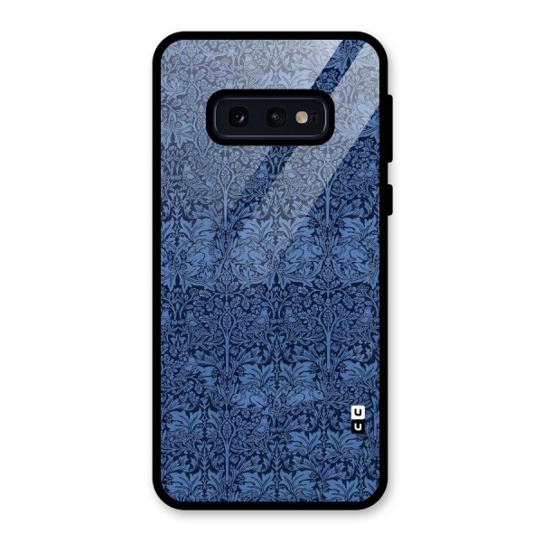 Carving Design Glass Back Case for Galaxy S10e