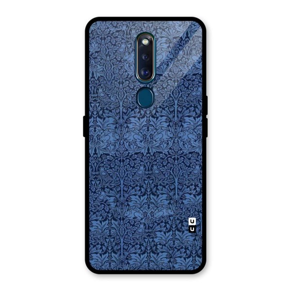 Carving Design Glass Back Case for Oppo F11 Pro