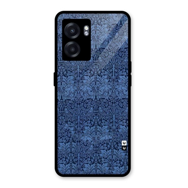 Carving Design Glass Back Case for Oppo K10 (5G)