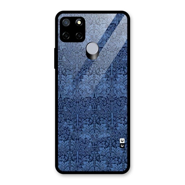 Carving Design Glass Back Case for Realme C15